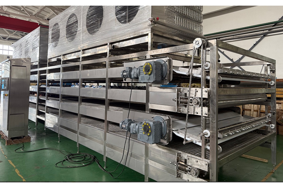 Proyecto de Congelador IQF de Banda Multicapa para RC FRIO SAS, Colombia